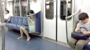 v tokijskm metru