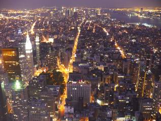 pohled z Empire State Building
