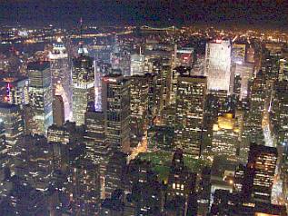 pohled z Empire State Building
